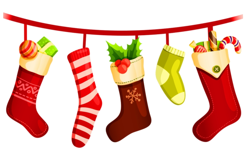 calcetines con regalos navidad